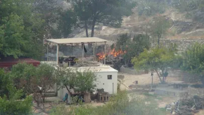 Silifke’deki orman yangınıyla mücadele devam ediyor: 526 personel sahada