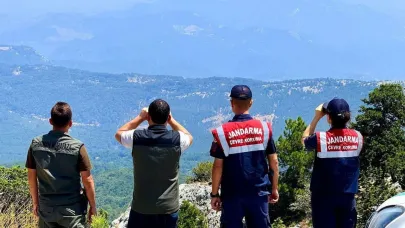 Muğla’da jandarma ve orman ekipleri yangınlara karşı nöbette