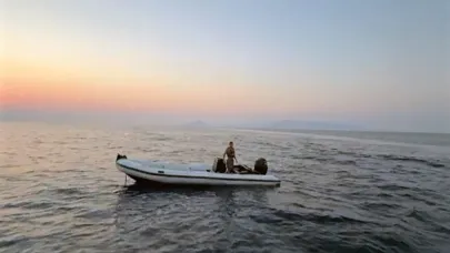 Yunanistan’ın geri ittiği düzensiz göçmen kurtarıldı