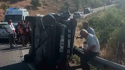 Isparta'da kaza: 5 yaralı
