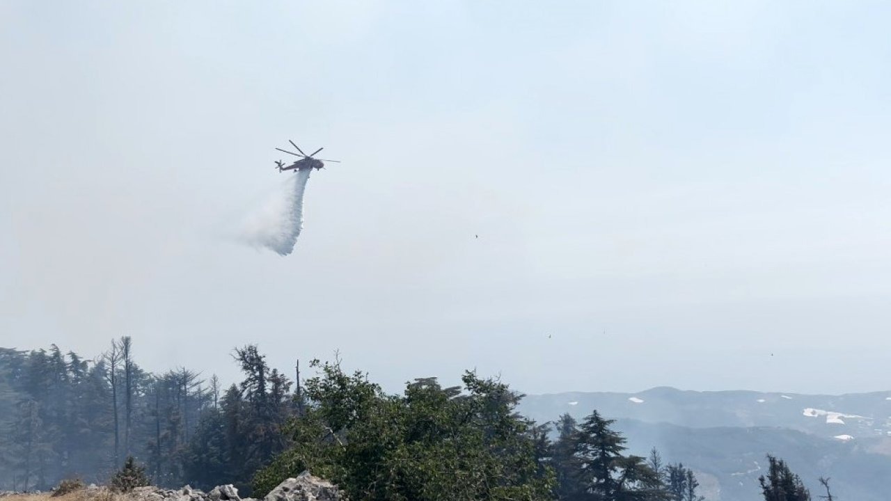 Gazipaşa’daki orman yangını 3. gününde kontrol altına alındı