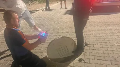 Bodrum’da kanalizasyon hattına giren iki işçi gazdan zehirlendi