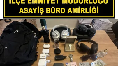 Uyuşturucu hükümlüsü hırsızlıktan yakalandı
