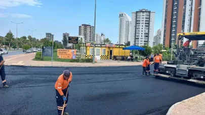 Mersin’de bozuk yollar tek tek yenileniyor