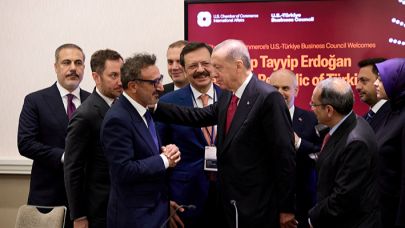 Cumhurbaşkanı Erdoğan, Chobani’nin sahibi ile görüştü!