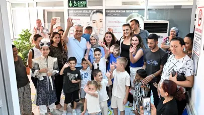 Başkan Uysal’dan sünnet çocuklarına ziyaret