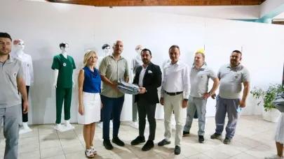 Kepez Belediyesi'nden örnek tekstil atölyesi