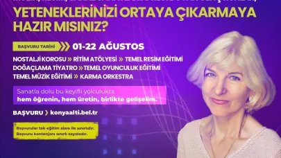 Konyaaltı’nda ‘Yaşam Boyu Sanat Kursu'