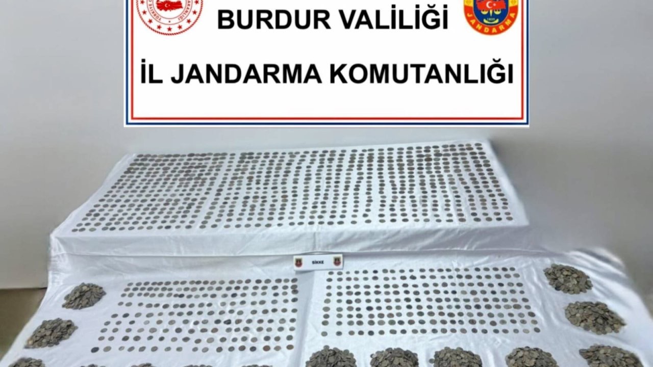 Bucak'ta tarihi eser operasyonu