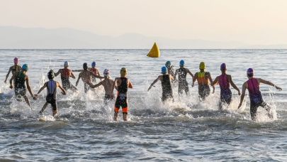 24. Eğirdir Triatlonu Türkiye Kupası Yarışları’nın ilk günü tamamlandı