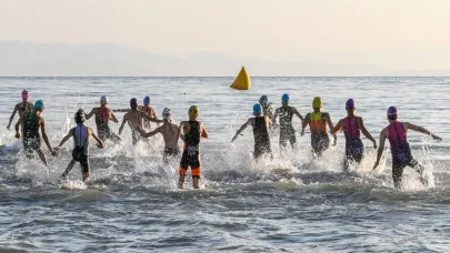 24. Eğirdir Triatlonu Türkiye Kupası Yarışları’nın ilk günü tamamlandı