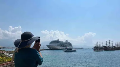 Binlerce turist işte böyle geldi!