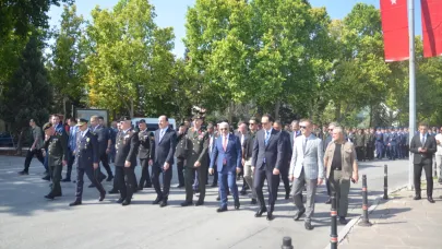 Atatürk'ün Konya'ya gelişinin 105. yıl dönümü törenle kutlandı