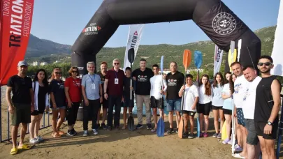 24'üncü Eğirdir Triatlonu sona erdi