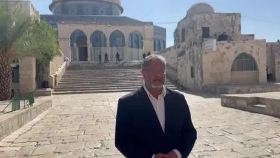 İsrailli bakandan Mescid-i Aksa'ya baskın