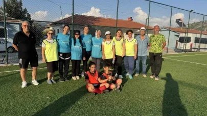 Dünyanın en iyi turizm köyünde futbol oynadılar!