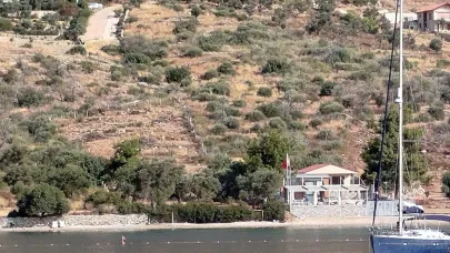 Muğla'da sahile duvar örüldü, inceleme başlatıldı