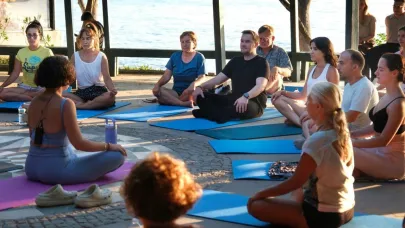 Açık Hava Yoga Günleri Turgutreis'te devam etti