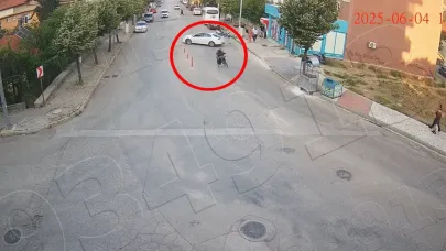 Isparta'daki 7 farklı kaza kamerada