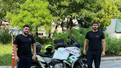 Muğla'nın turistik ilçelerine motosikletli 112 ekip takviyesi