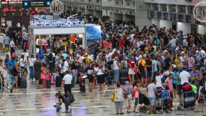 Turist sayısı 9 milyonu aştı! en çok turist o ülkeden geliyor