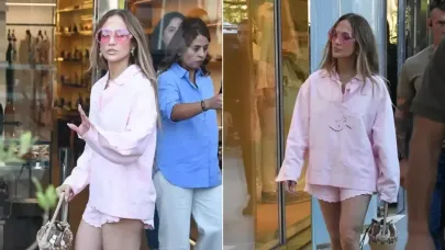 Jennifer Lopez, İstanbul'da tanınmadı!