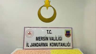 Mersin’de 18 bin 400 adet uyuşturucu hap ele geçirildi