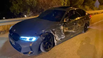 Burdur’da iki otomobil çarpıştı: 2 yaralı