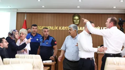 Burdur Belediye Meclis Toplantısı’nda gerginlik