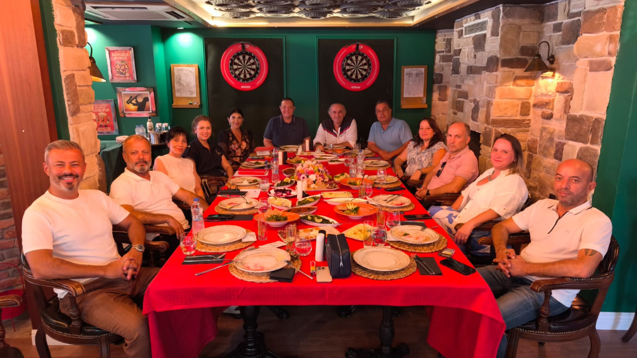 TÜRSAB Antalya BTK üyeleri buluştu