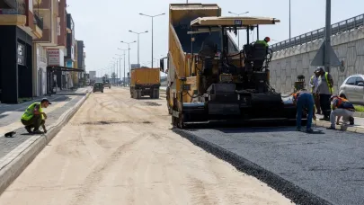 D400 güzergahında alt ve üstyapı çalışmaları