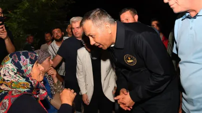 Yerlikaya: "Deprem sonrası tüm ilgili kurumlarımız sahada görevinin başında''