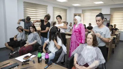 Mersin’de ücretsiz kuaförlük kursu ile istihdama destek