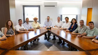MATSO heyetinden belediyeye ziyaret