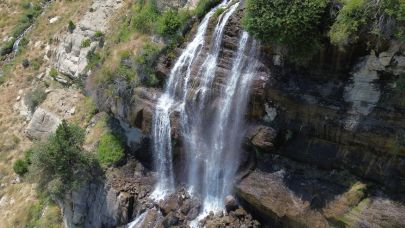 Antalya'nın kavurucu sıcağında buz gibi serinleme noktası