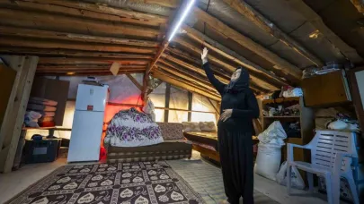 Kıl çadırlar güneşle aydınlandı, üreticinin yüzü güldü