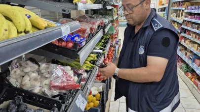 Eğirdir'de zincir marketlere denetim