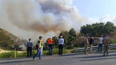 Mersin’deki orman yangını: 5 ilden takviye geldi ekiplerin müdahalesi sürüyor