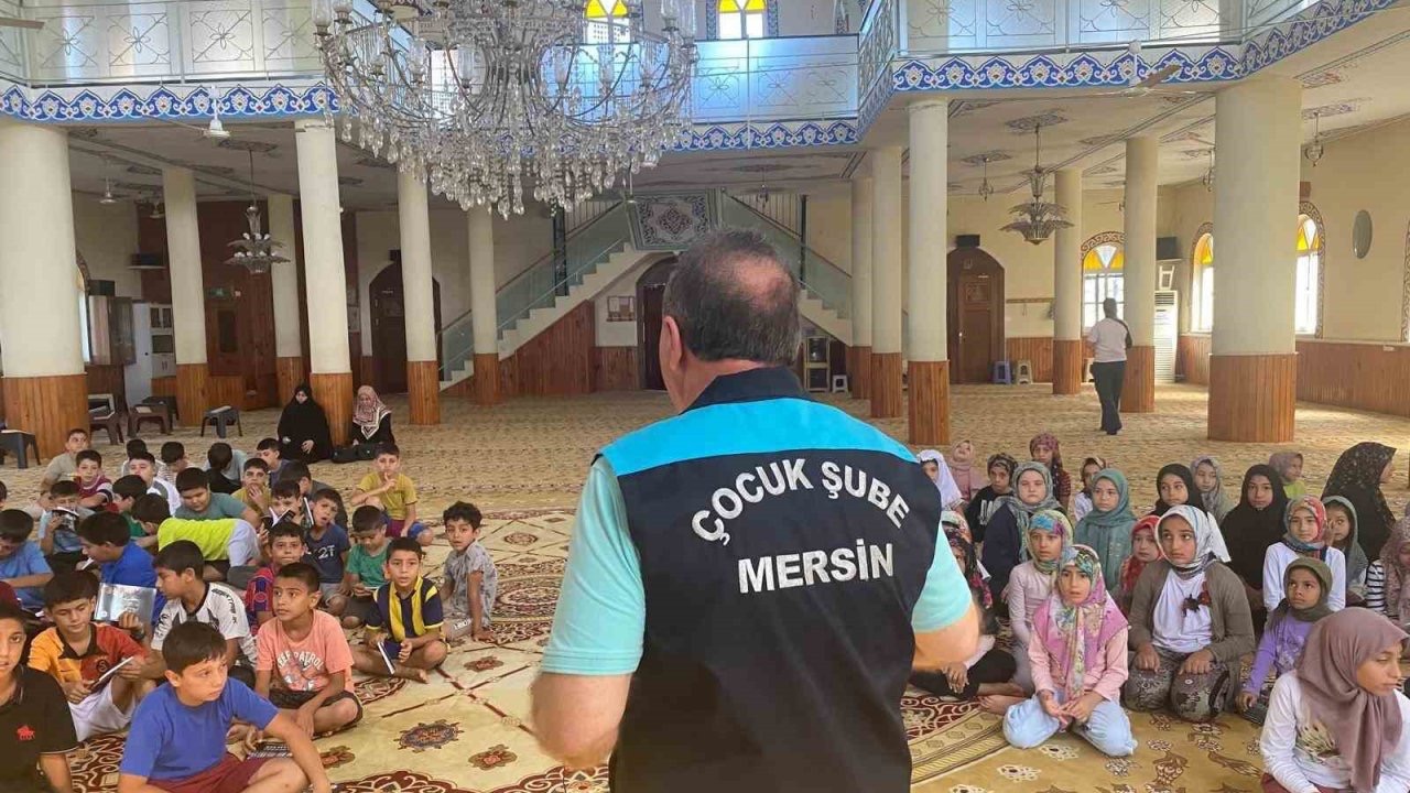 Mersin Emniyetinden güvenlik ve bilinçlendirme eğitimi