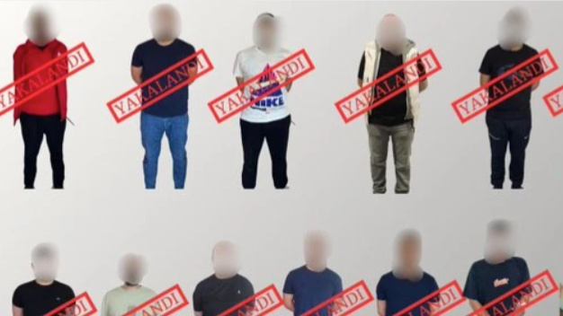 Kırmızı bültenle aranan 12 suçlu yakalandı!