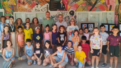 Manavgat’ta yaz okulu şenliği renkli görüntülere sahne oldu