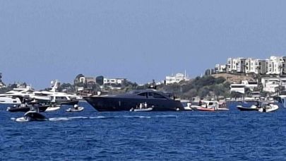 Bodrum’da milyon dolarlık motoryatta yangın