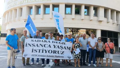 Kamu Emekçileri Antalya’da iş bırakıyor