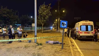 Devrilen motosikletteki genç hayatını kaybetti