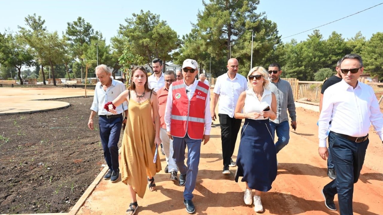 Duacı Gençlik Parkı Antalya’ya nefes olacak