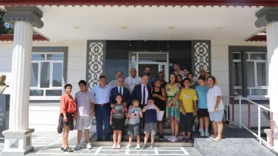 İl Milli Eğitim Müdürü Eriş’ten özel öğrencilere ziyaret