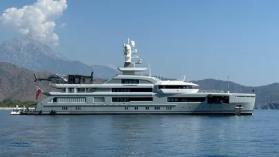 250 milyon dolarlık mega yat Kemer'de