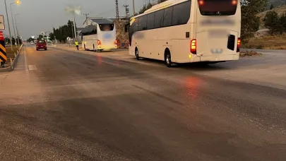 Burdur’da trafik denetiminde 757 araç kontrol edildi