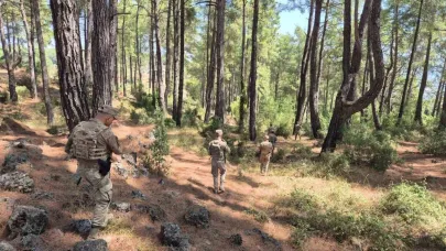 Burdur’da jandarmadan orman yangınlarına karşı 24 saat devriye