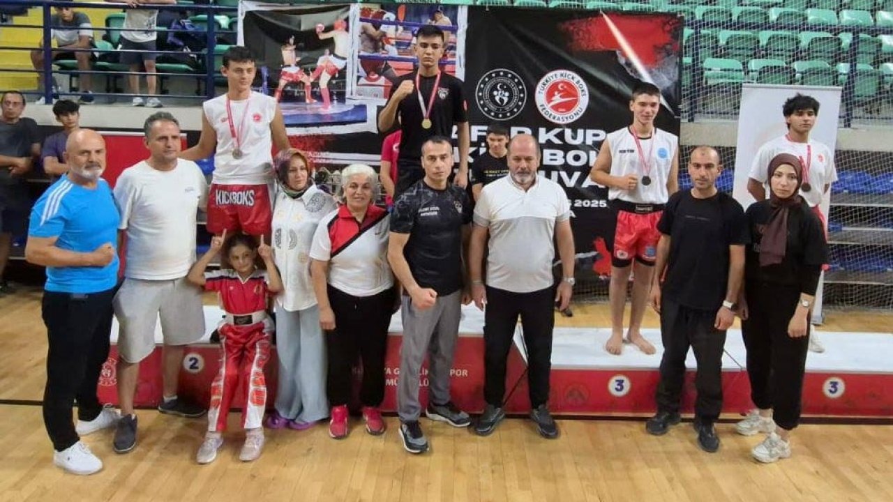 Burdurlu sporculardan 12 madalya